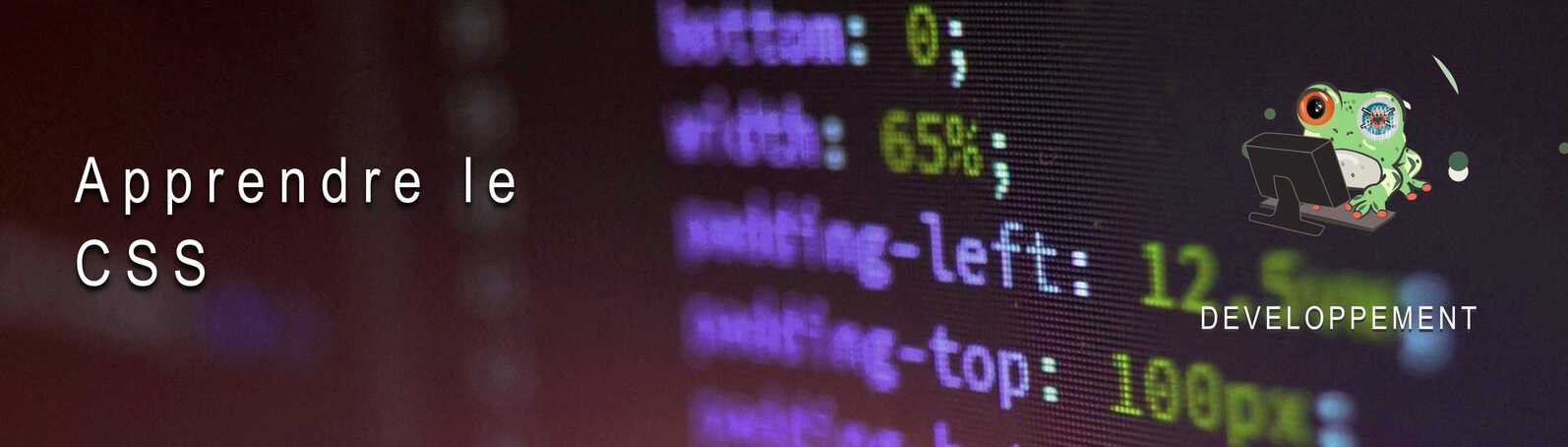 Apprendre le CSS